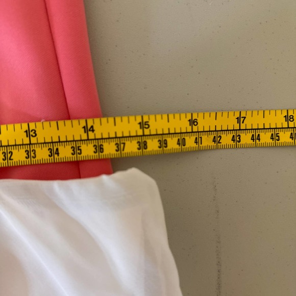 Rue 21 Peach White Color Block Strapless Dress Small Pre-owned - Picture 7 of 12